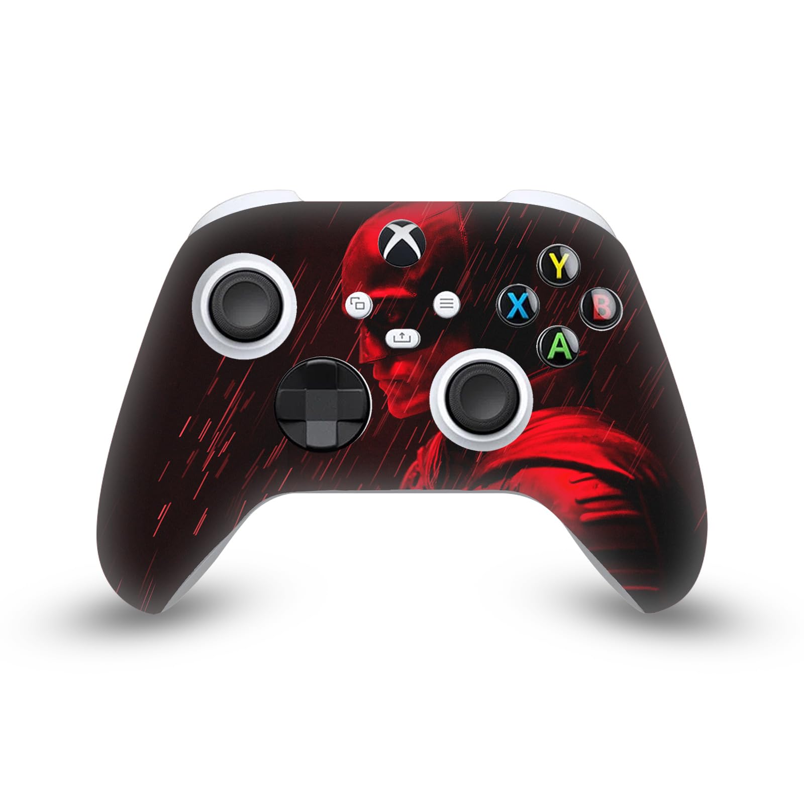 Head Case Designs sous Licence Officielle The Batman Pluie Neo-Noir Et Affiches Vinyle Autocollant De Jeu Peau Autocollant Couverture Compatible avec Xbox Series S Console and Controller Bundle