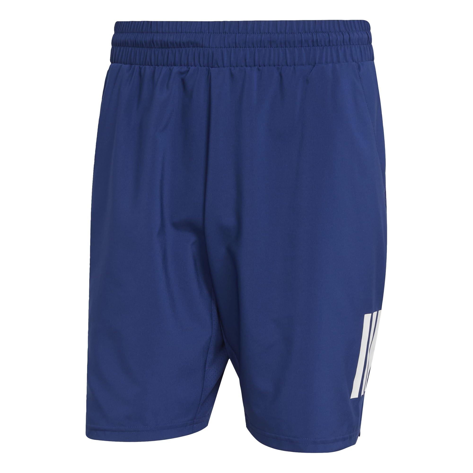 adidas Men's Club Tennis Climacool 3-Stripes Shorts, Dark Blue, XS 7 inch