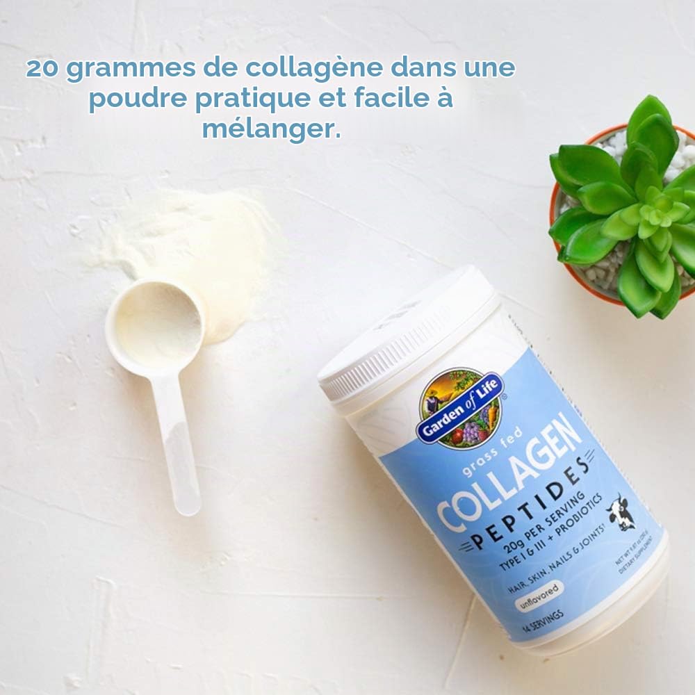Garden of Life Grass Fed Collagen Peptides - 280g