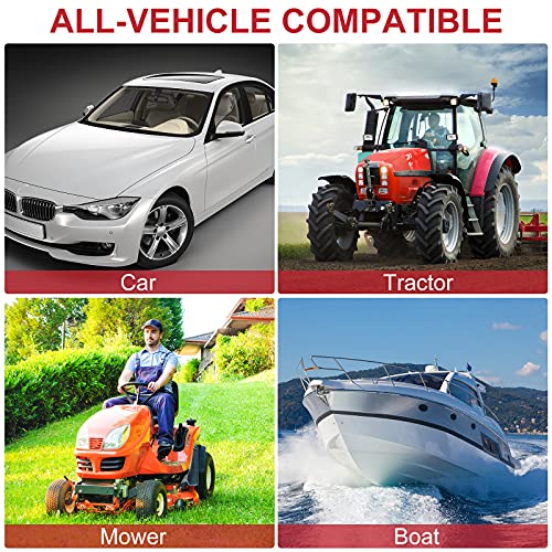 2 Pieces Steering Wheel Knob Spinner Suicide Knobs Steering Wheel 360 Degrees Rotation Tractor Accessories For Cars, Trucks, Tractors, Boats, Golf Carts (Brown) #TOP5