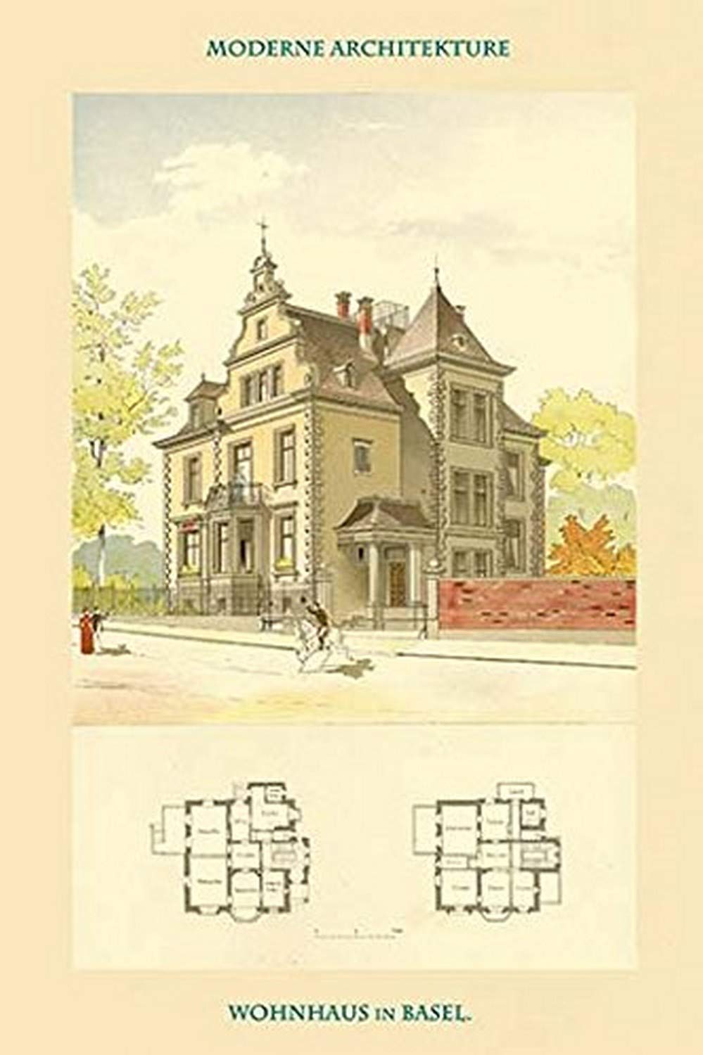 Buyenlarge Residence in Basel, Switzerland - Gallery Wrapped 24"X36" canvas Print., 24" X 36""