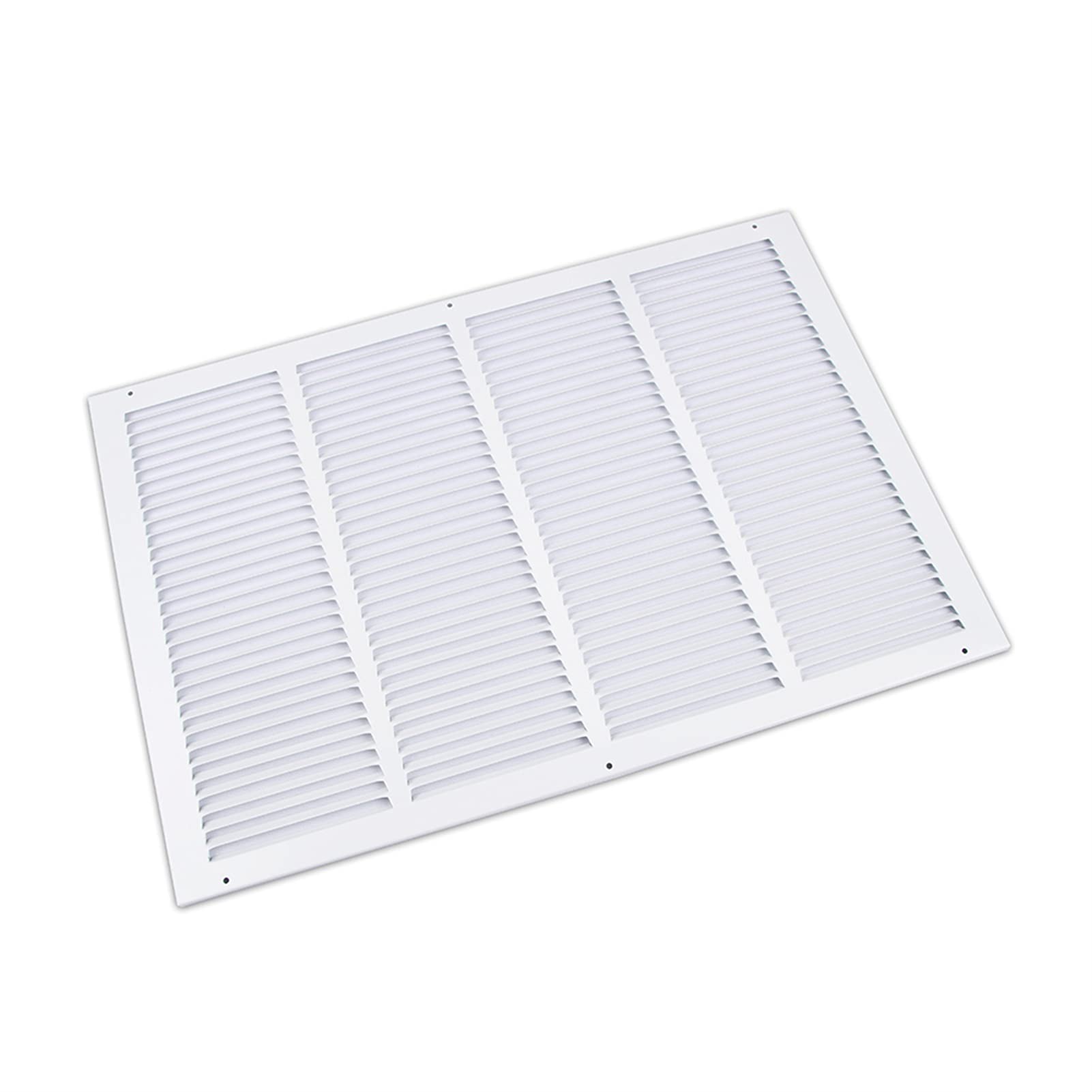 1 0PCS W24 x h16 Acero Blanco Retorno de Aire Rejilla de Aire ventilación ventilación Techo Cubierta de Techo Registro de Aire Registro ventilación Rejillas rectangulares