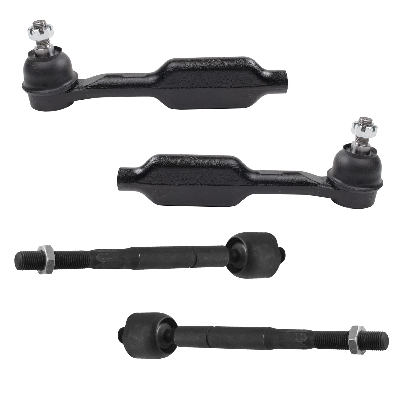 TRQ Front Tie Rod Set Compatible with 2005-2009 Honda Odyssey