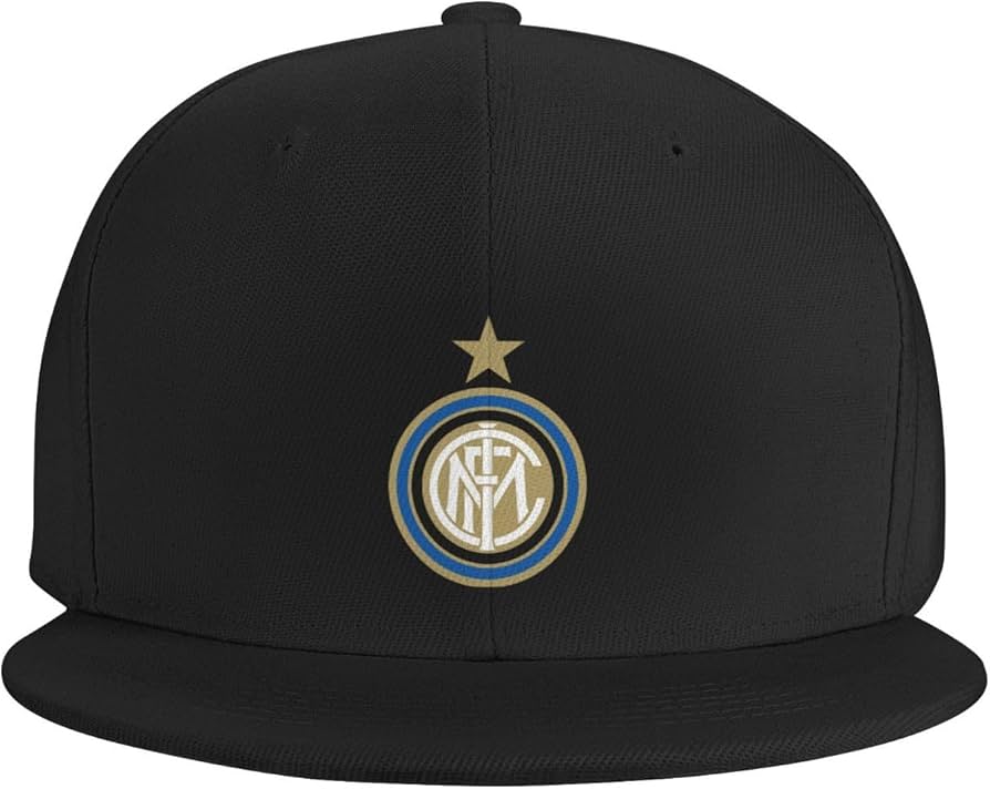 Amazon.co.jp: インテルナツィオナーレ・ミラノ キャップ フラットツバ