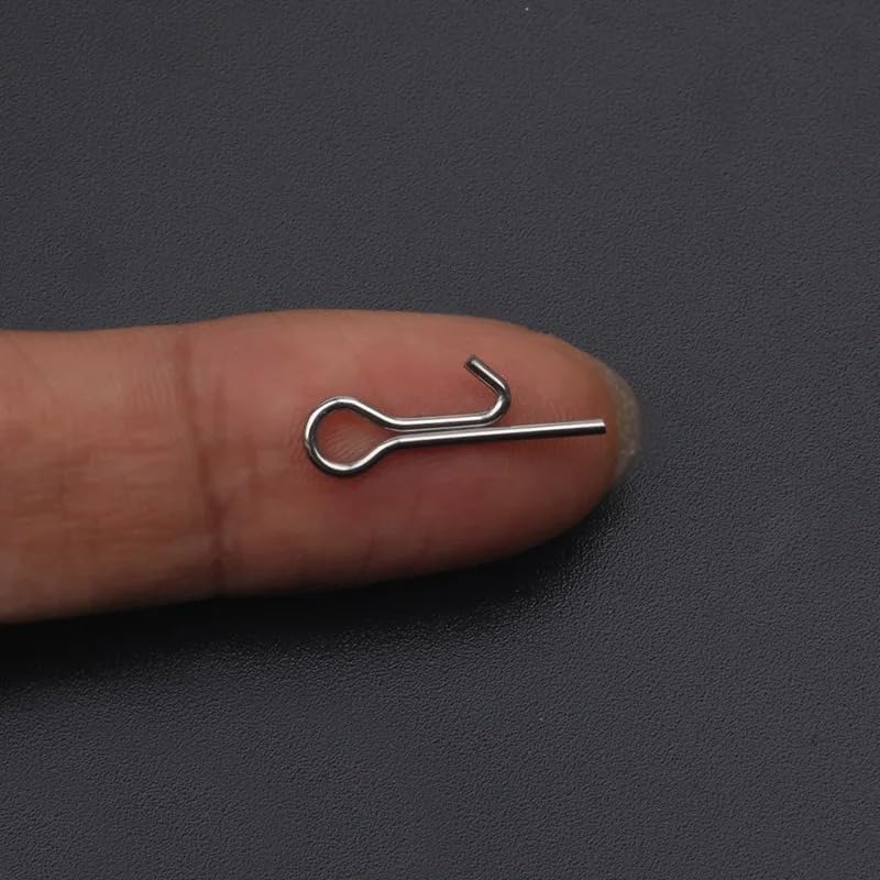 100 pz Pinchos para Señuelos Blandos Acero Inoxidable miniatura 6