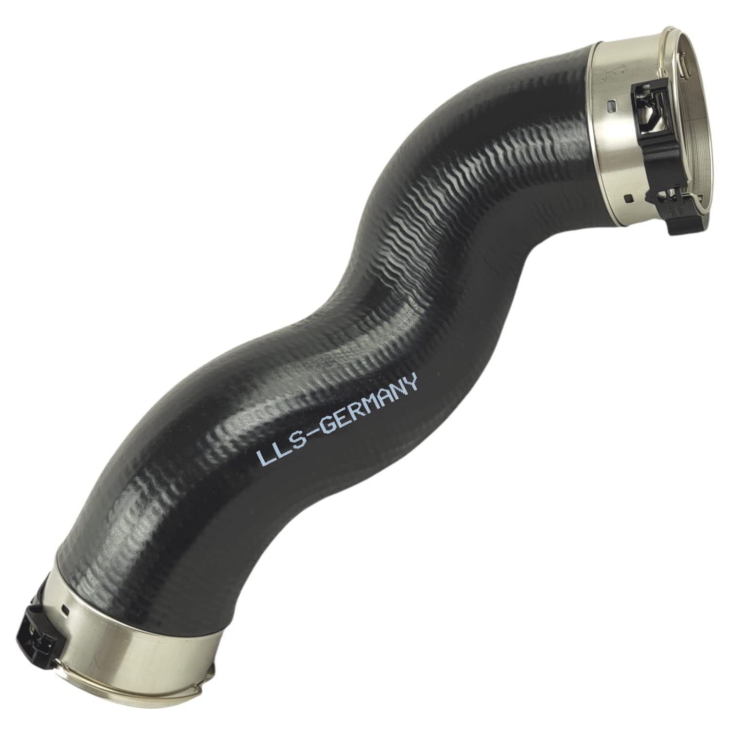 LLS-GERMANY Ladeluftschlauch kompatibel mit BMW 5er (F07, F10, F11) | 530d dx 258PS 535d dx 313PS, 2993 ccm, 211-313 PS, einbaufertig inkl. Dichtung/Schelle, OEM 11618516509