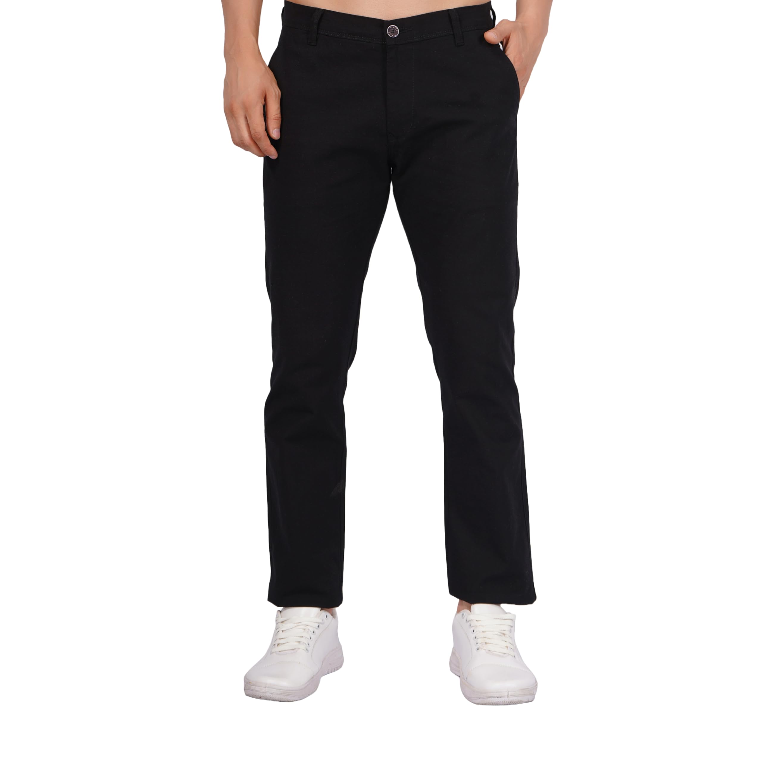 flaked Men's Regular Fit Linen Trousers | Slim Fit Lightweight Casual Pants | Stylish Dress Pants for Office or Travel | Premium Luxury Linen Trouser Pant with Breathable Comfort-picture-19