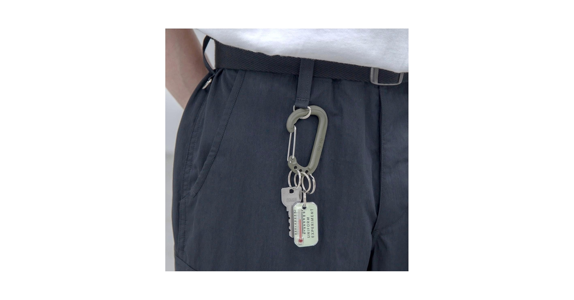 UNIFORM EXPERIMENT UE×フラグメント 藤原ヒロシ カラビナ Amazon.co.jp: uniform experimentカラビナALUUM CARABINER藤原