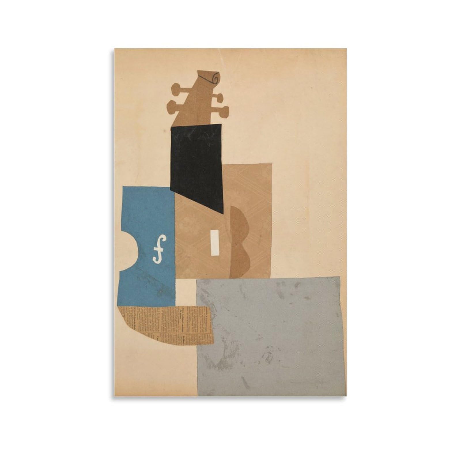 Amazon.co.jp: Pablo Picasso パブロ・ピカソポスター 絵画 バイオリン 