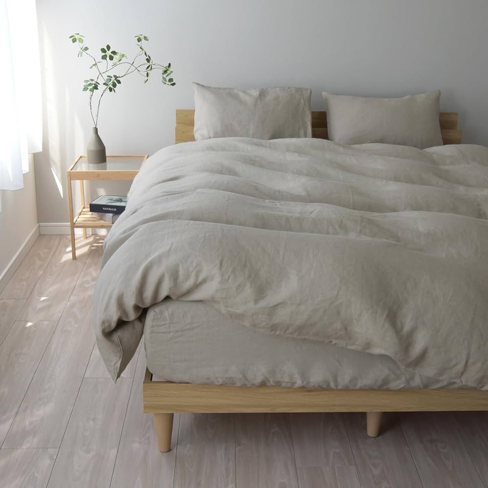 100% フレンチリネン カバーセット クイーンサイズ 楽天市場】[楽天1位獲得] 日本製 布団カバー 4点セット クイーン