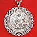 US 1941 Walking Liberty Half Dollar 90% Silver AU Coin Solid 925 Sterling Silver Necklace w. 20
