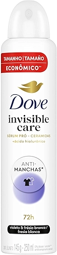 Dove Desodorante Antitranspirante Aerosol Invisible Care 250ml