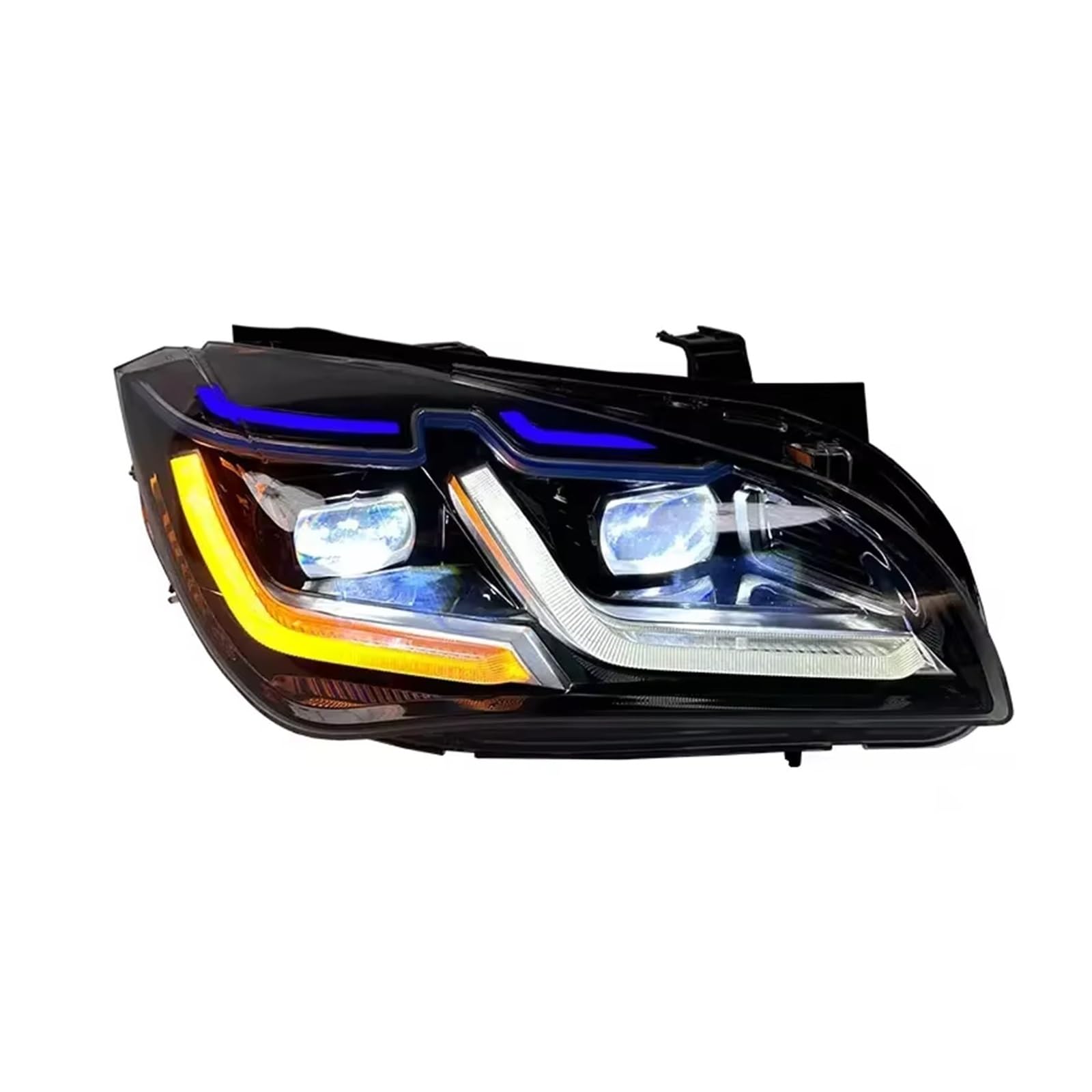 Anteriore Gruppo Fari Anteriori Auto Luce Per BMW Per X1 E84 Faro 2010-2015 Testa Lampada Drl Lente Proiettore Accessori Automotive Plug And Play(For Xenon)