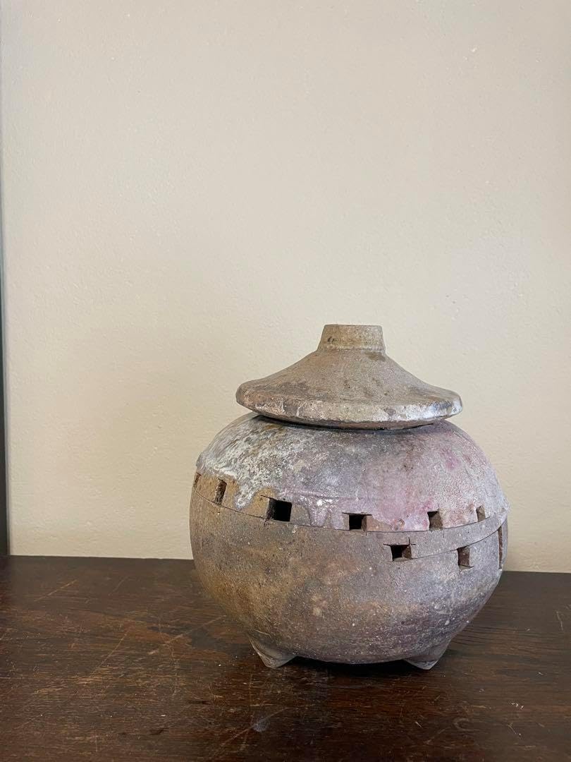 fC0668 別府 竹細工 華道 茶道 置籠 花入 花籠 竹 おとし付き 花生 竹籠 花器 茶道具 竹工芸 伝統工芸 美品 別府竹工芸 花入 No.522華道具 華道 竹清 作 竹籠花