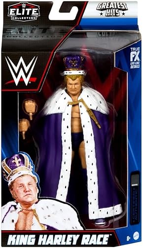 WWE King Harley Race Greatest Hits Series 2 Mattel Elite Wrestling Figura de acción HPC54