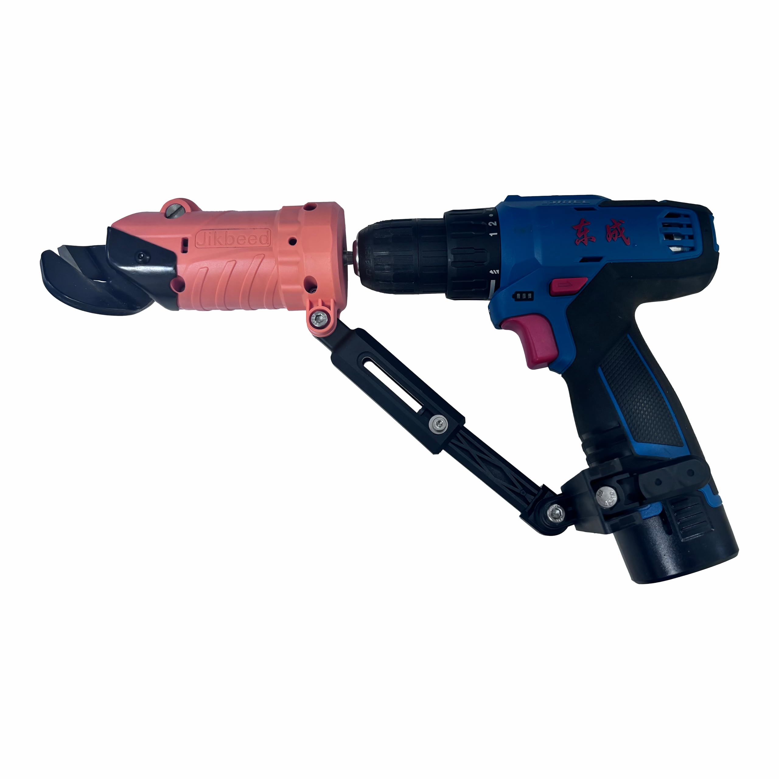 Sheet Metal Cutter: Metal Shears and Sheet Metal Cutter Drill Attachment for Cutting 20GA Material (Cortadora de Metal) (Orange+Black)