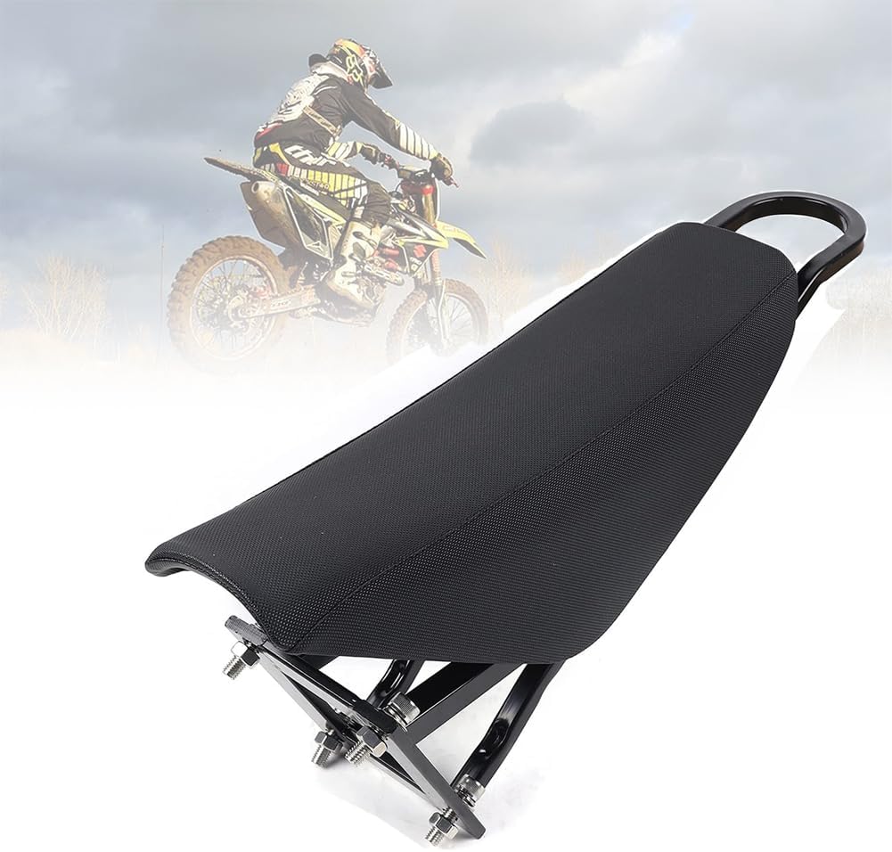 Motorcycle Bicycle Luggage Rear Seat Saddle, PU Electric Mountain Bike Motorcycle Saddle for elec Mountain Bikes, Motorcycles