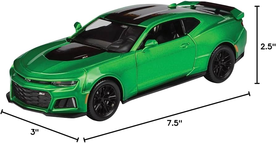 Amazon.com: 2017 Chevy Camaro ZL1 Metallic Green 1/24 Diecast Car