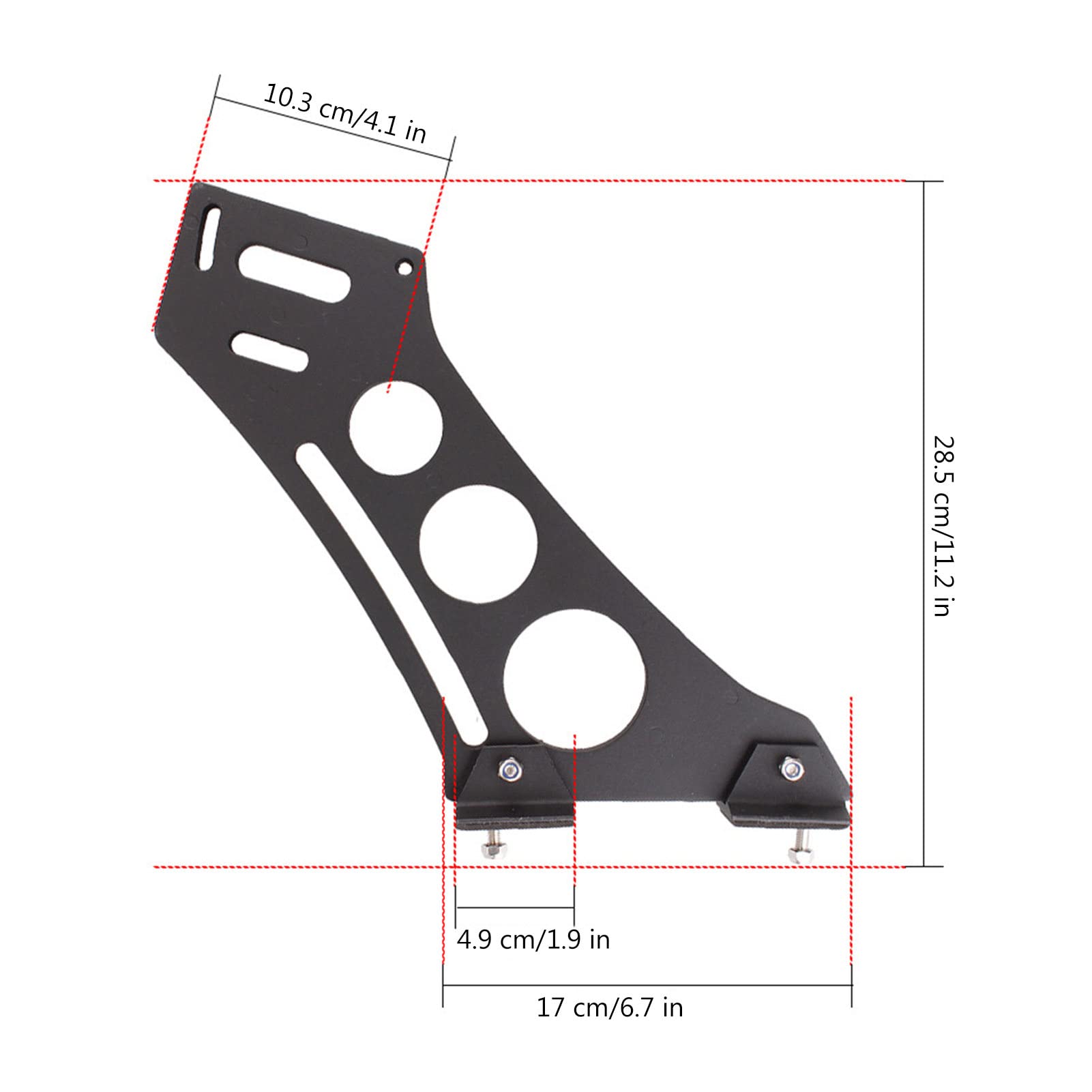 Supporto Per Alettone Posteriore In Nylon Per Auto RC – Leggero, Stabile, Compatibile Con ZD Racing 9020/9071/9205/9072/08421/08423/08425/08427 MT8
