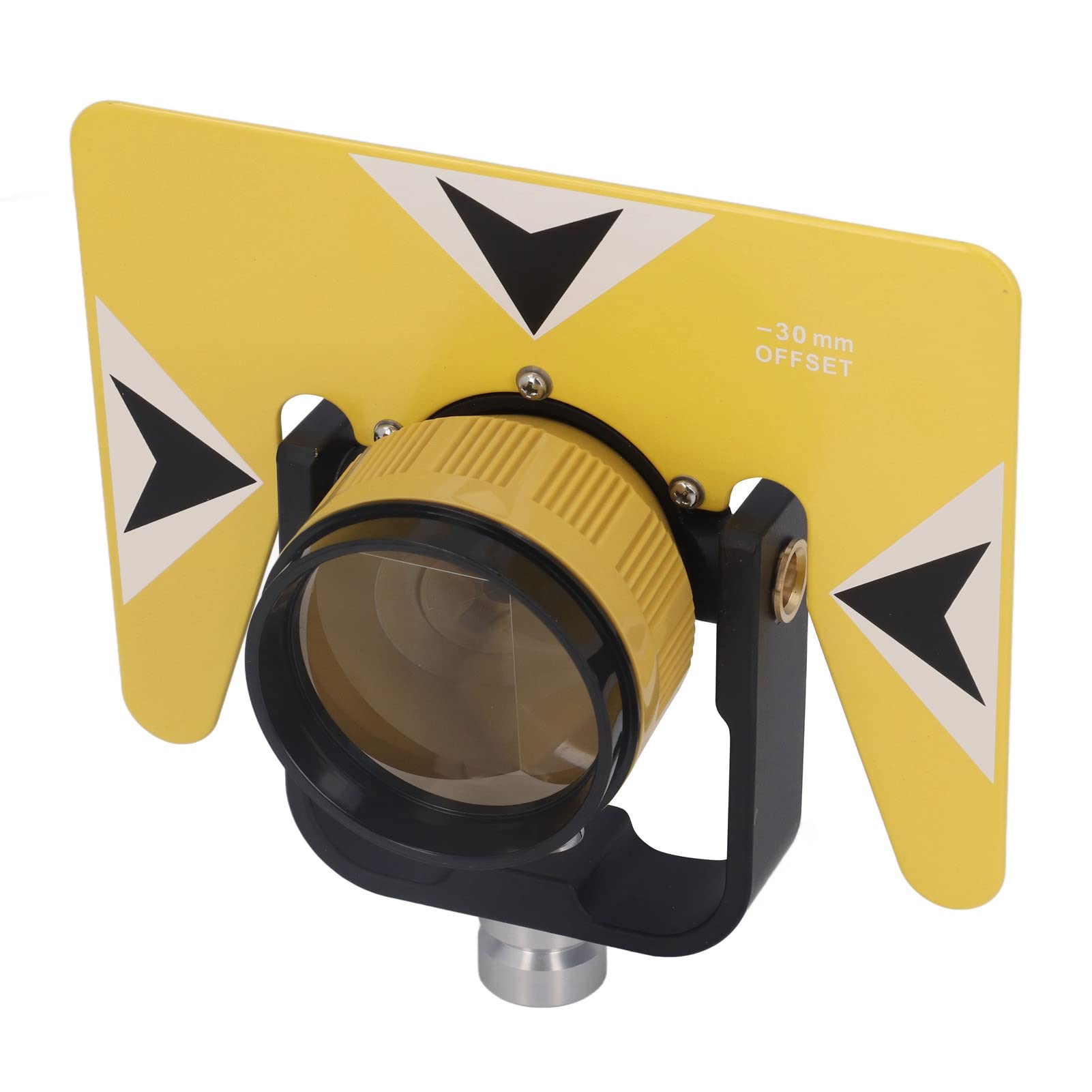 Fafeicy Prisma Topografico Inclinabile con Custodia - Strumento per Stazioni Totali Adatto Sokkia 5/8in X 11 Femmina, Offset Misurazione 0/-30mm
