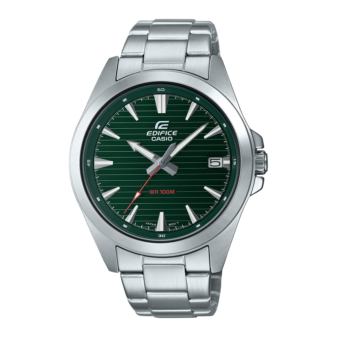 Casio Edifice Analog Green Dial Men EFV-140D-3AVUDF (ED537) (B09TP8NGPX) Amazon Price History, Amazon Price Tracker