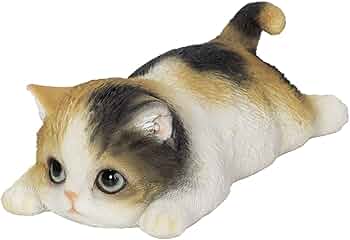 一点物✨ぐで猫 三毛猫 モーニングプレート マグネット✨ 振り返る三毛