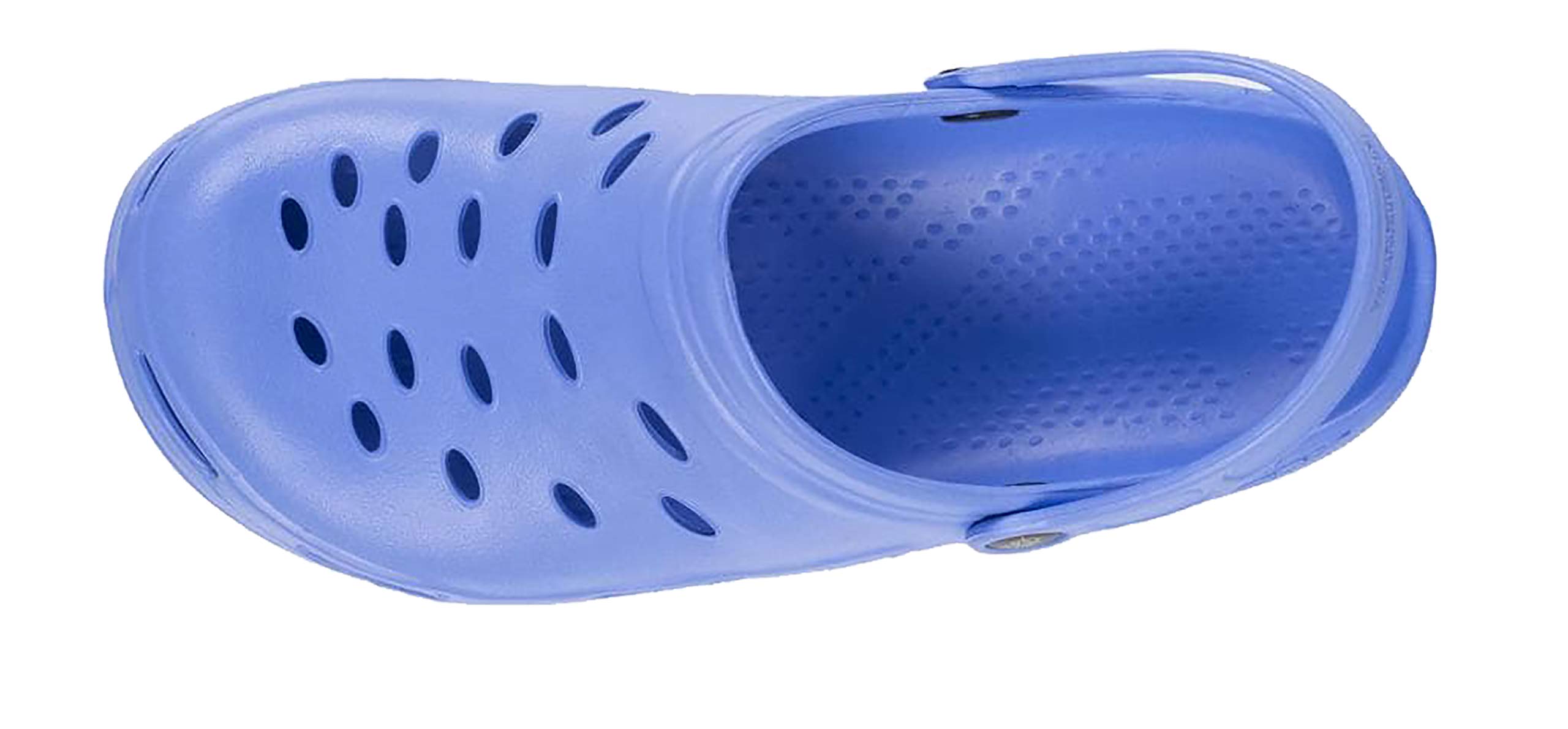 Work Team Zueco Sanitario EVA Unisex, Ultraligero, ergonómico. Anatómico, con Cámara ortopédica, Suave para los pies. Unisex Celeste 45