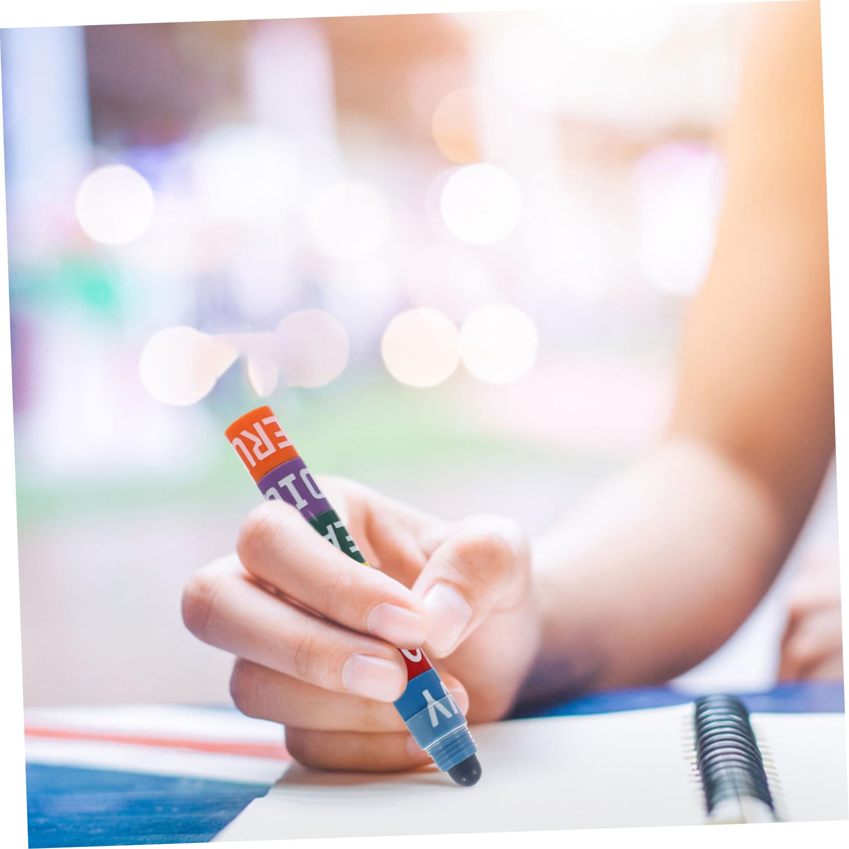 Lurrose 10sätze Bunte Highlighter Stifte Für Schüler Kreative Markierungsstifte Zeichnen Notieren Und Malen Für Kunst Schule Und Büro Vintage Farbdesign