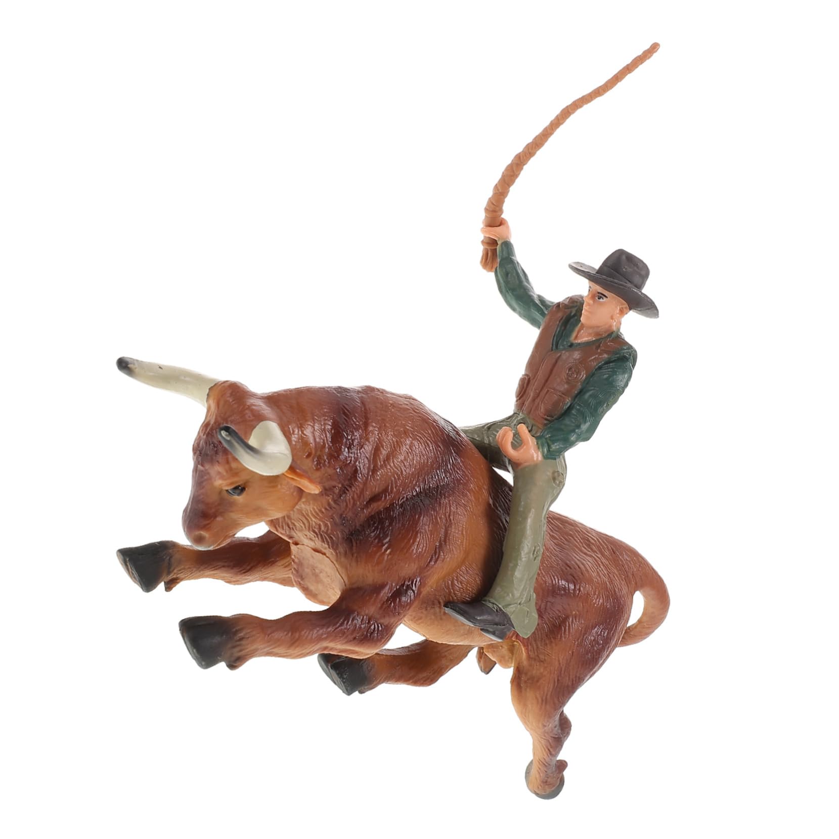 Amazon.co.jp: TOYANDONA 1 セット カウボーイモデル ブルアクション 
