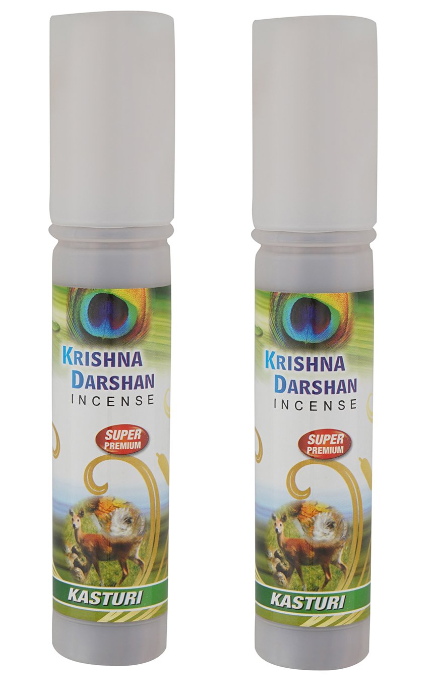Krishna Darshan Agarbatti Kasturi Fragrance (2 x 100 Grams)-image-38