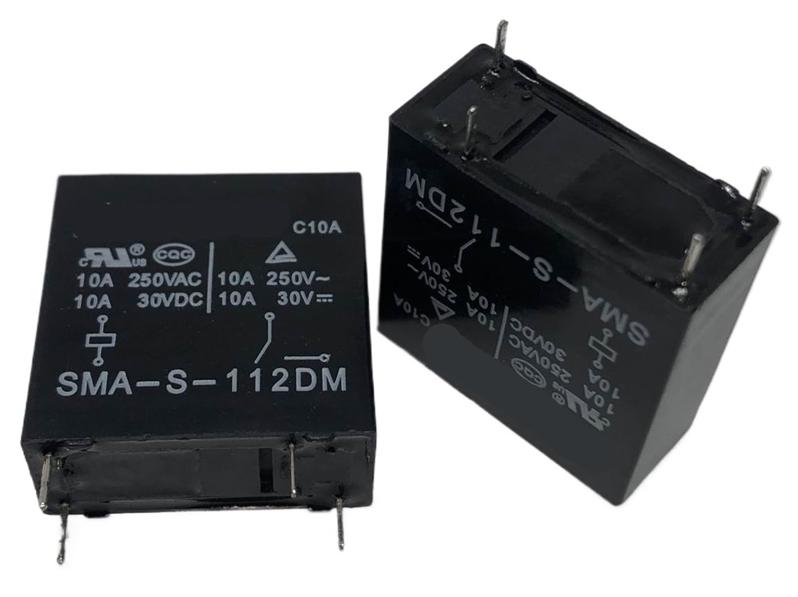 Relais SMA-S-112DM 12V pour la réparation d'appareils électroménagers et cartes électroniques
