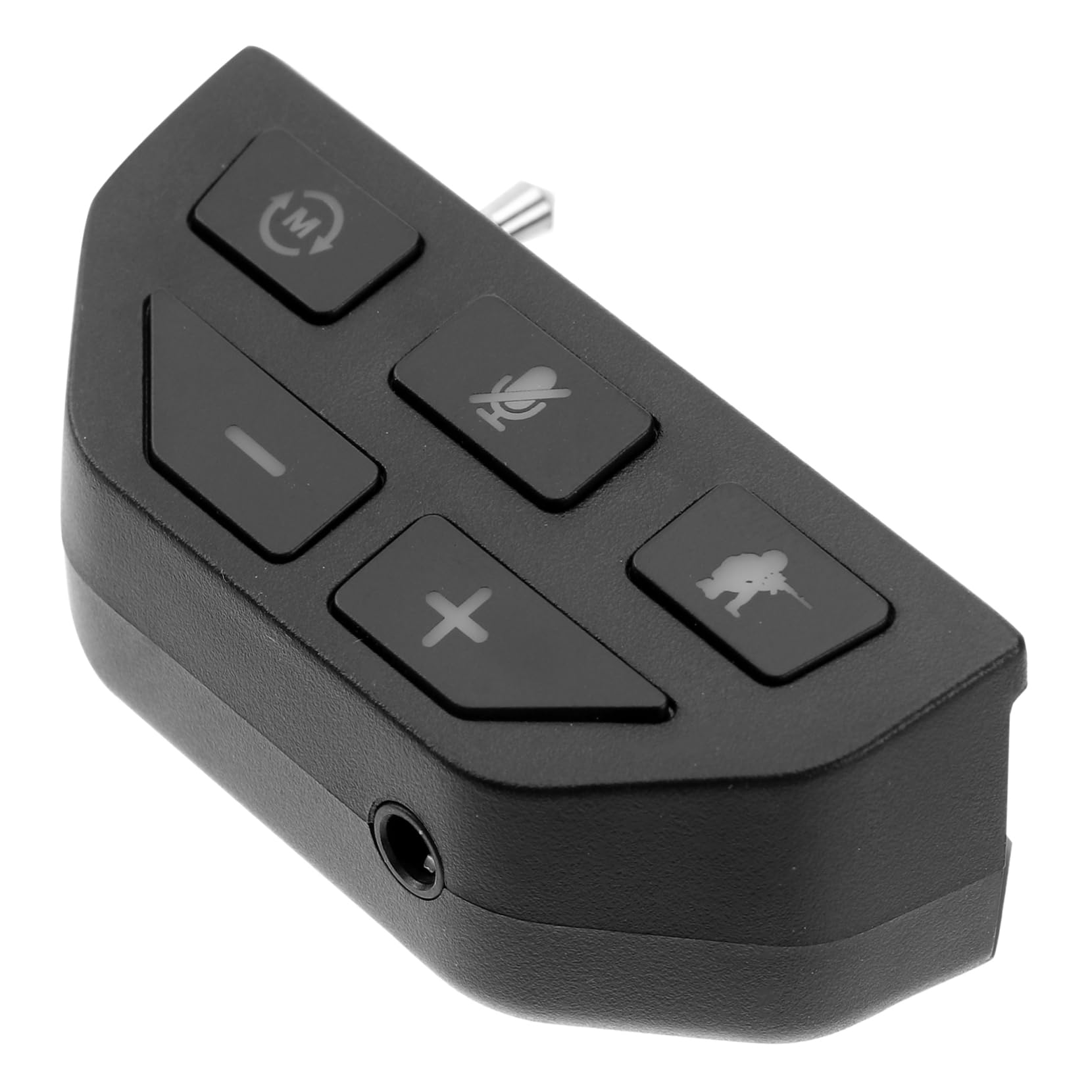 Hemobllo 2piezas Adaptador De Auriculares Estéreo para Controlador One Conexión Directa Sonido y Potente Compatible La Mayoría De Auriculares De Ligero y Portátil