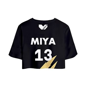 MSBY バレーボールシャツ Mサイズ 13 MIYA MSBY バレーボールシャツ Mサイズ 13 MIYA Haikyuu!! MSBY Black