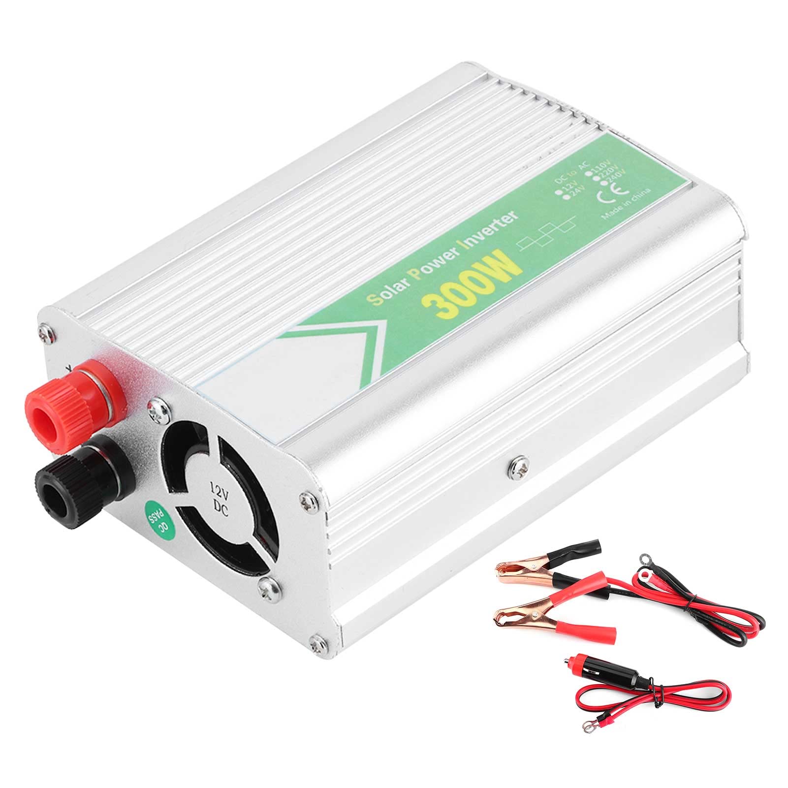 Generic Convertitore per Auto da 300 W da DC12V a AC220V con Monitoraggio Intelligente Ed Efficiente Dissipazione del Calore