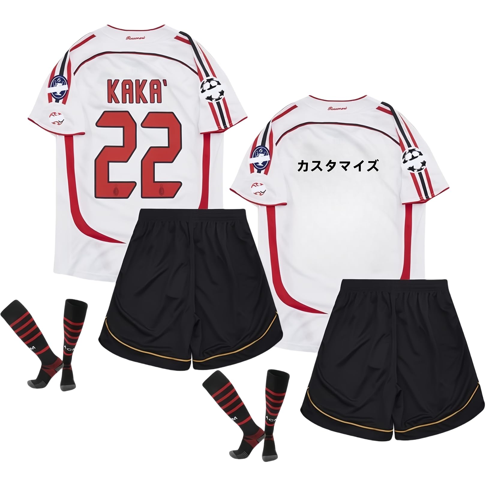 Amazon.co.jp: [RWRAPS] ACミラン 2006-2007シーズン レトロ サッカー