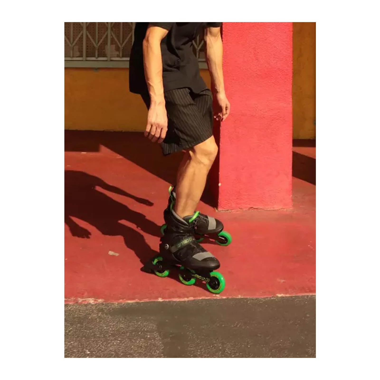 K2 Trio LT 100 BOA Inline Skate 2024 Black/Green