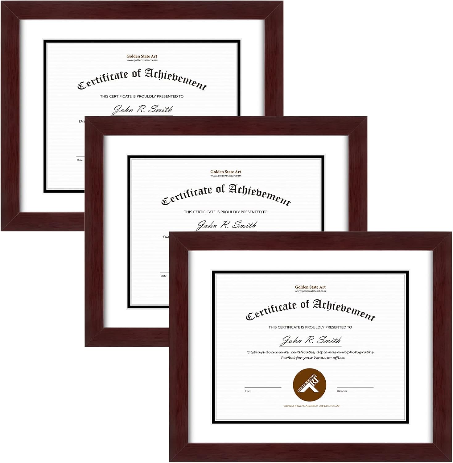 Golden State Art, 11x14 Diploma Frame, Certificate Frame 8