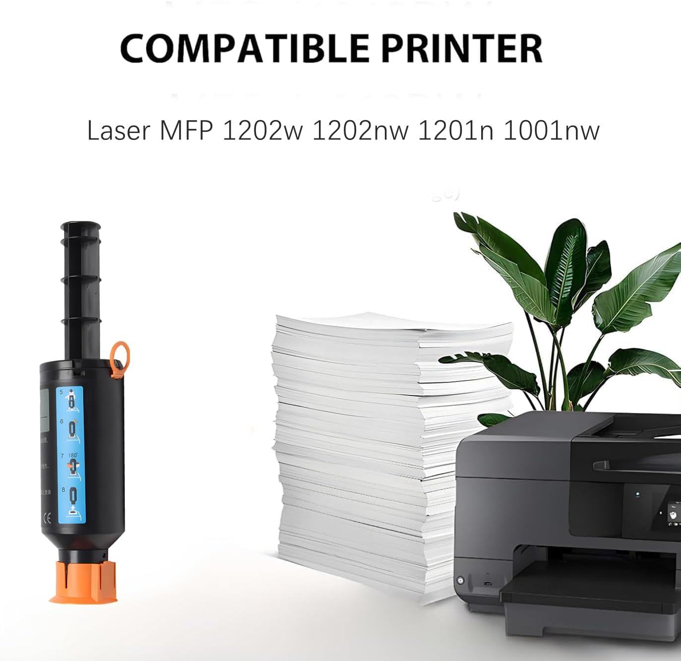 143A Toner Compatible with hp 143ad Black Toner Reload kit W1143A Toner cartridges Compatible for HP Neverstop 1001nw MFP 1202nw MFP 1202w 5hg80a Printer.