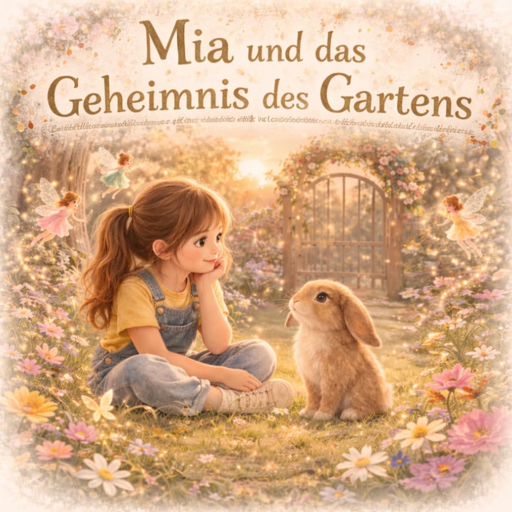 Mia und das Geheimnis des Gartens: Ein zauberhaftes Vorlese-Abenteuer über Mut, Freundschaft und die Magie der Natur