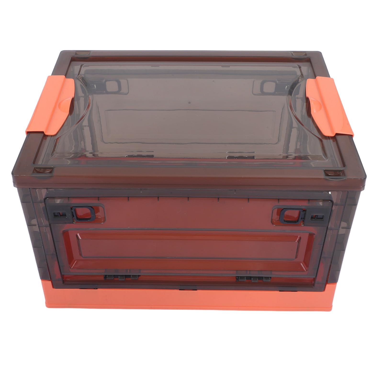 Caja de Almacenamiento Plegable de 29 Litros con 3 Puertas y Tapa