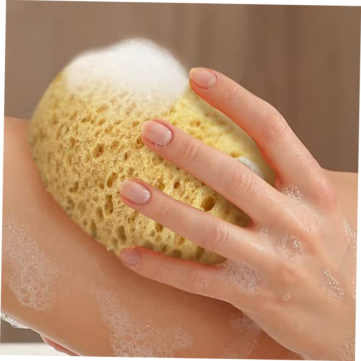 Healvian 10piezas Esponjas De Baño Exfoliantes Esponjas De Ducha Para Cuerpo Higiene y Limpieza Absorción De Rica Diseño Ergonómico y Práctico