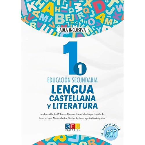 Lengua castellana y literatura - Libro de texto - 1º de la ESO - ACI significativa / Editorial GEU/ Método adaptado al alumno / Significativa de los objetivos - 9788416729920 (SIN COLECCION)