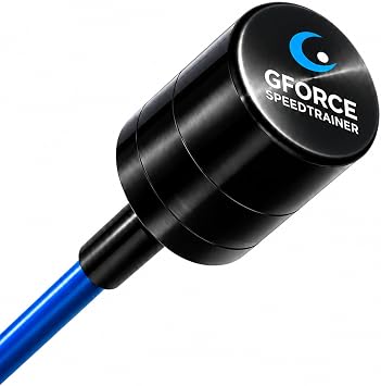 GForce Speed Trainer | Super Flexible Shaft Golf Swing Training Aid | Progressive Weight System | Resistance-Based Speed Training | Clubhead Speed | Distance & Control | Includes Training System