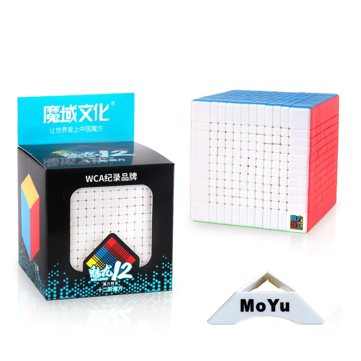 Oostifun MoYu MoFangJiaoShi Cubing Classroom Meilong 12 12x12 Magic Puzzle Cube Smooth Twist 12x12x12Puzzle Cube Toys Stickerless with Display Stand - Image 3