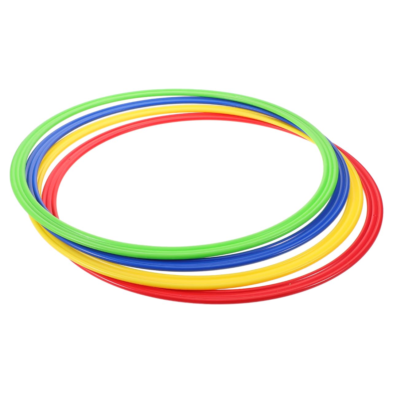 INOOMP 4pièces Anneaux pour Entraînement Football Cerceaux De Vitesse Coordination pour Améliorer Les Performances Sportives Exercices Quotidiens