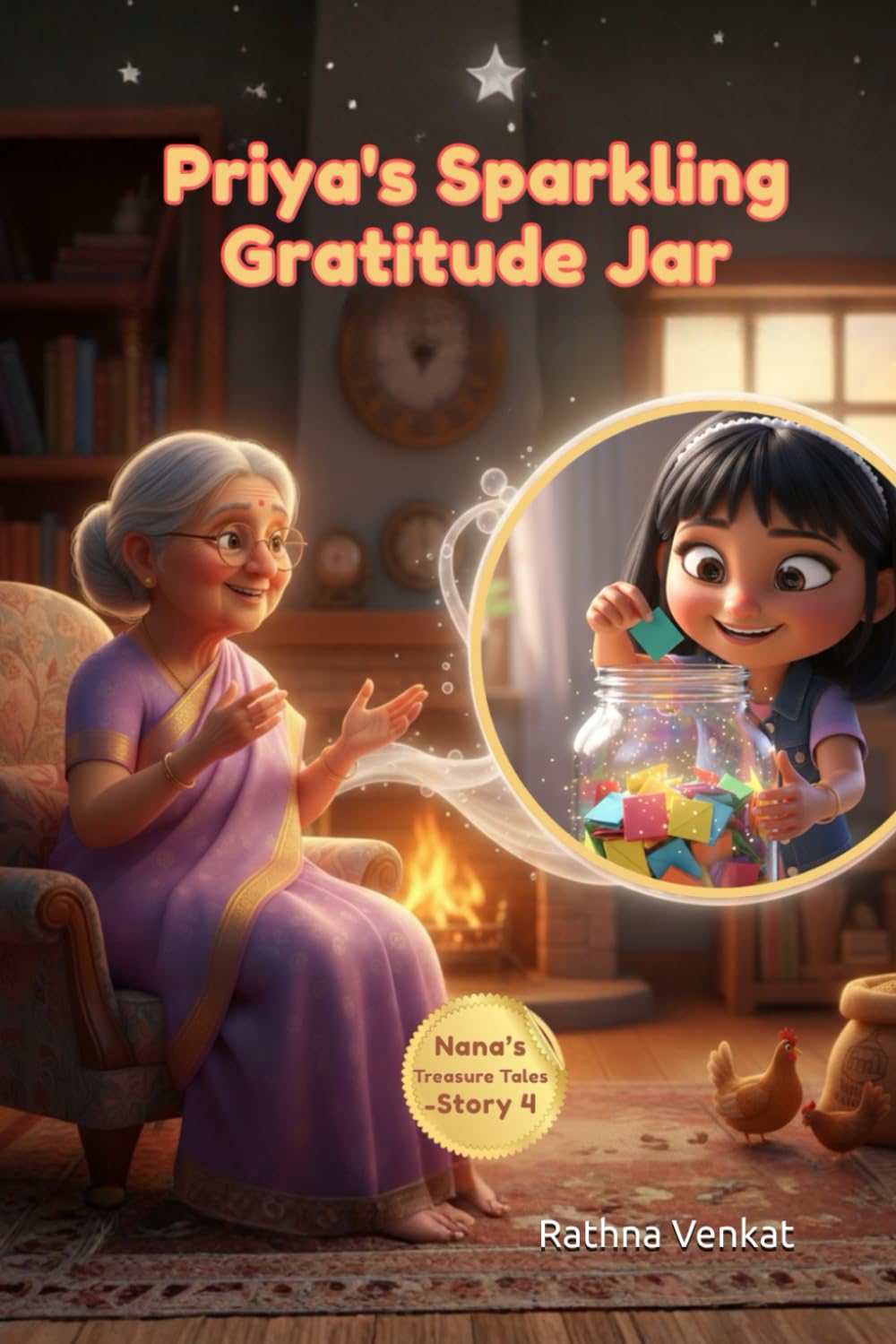 Priya's Sparkling Gratitude Jar: A Story About Finding Joy in What You Have: A story about finding joy in what you have (Nana's Treasure Tales)