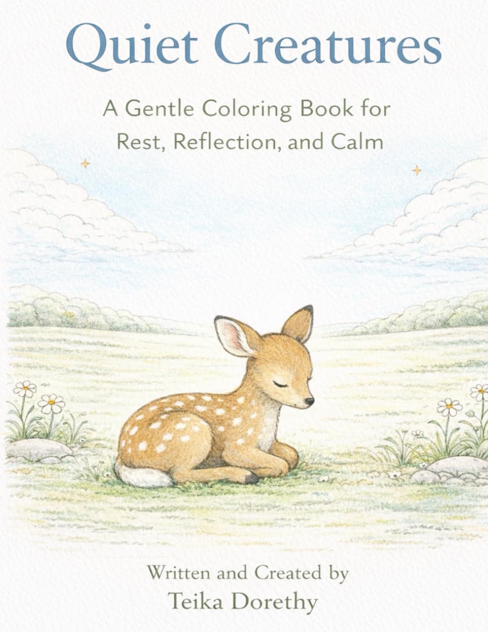 Quiet Creatures: A Gentle Coloring Book for Rest, Reflection, and Calm