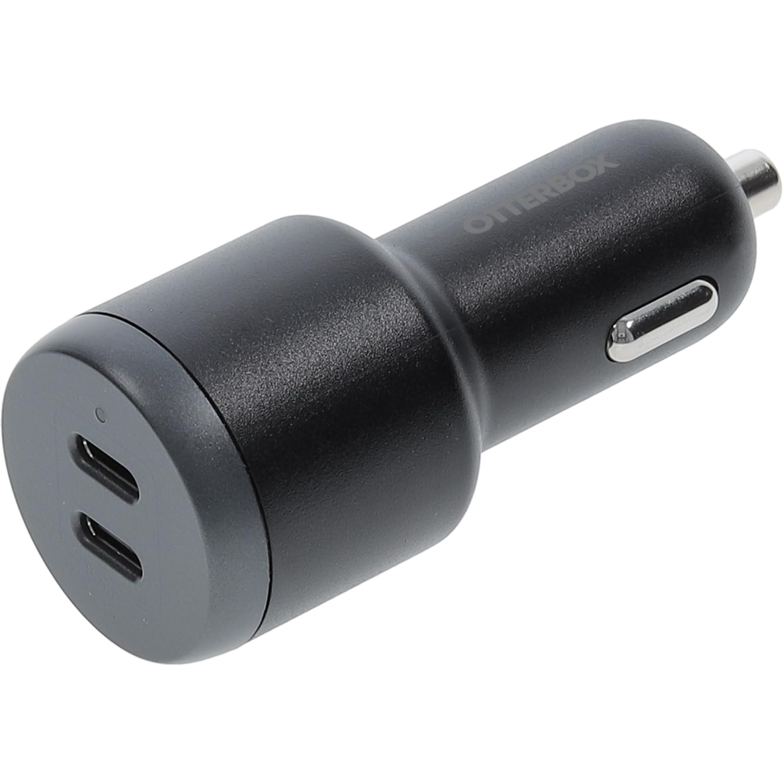 OtterBox Dual USB-C Port Car Charger 65W, Car Charger for Smartphone and Tablet, Rugged, Ultra Durable, Black