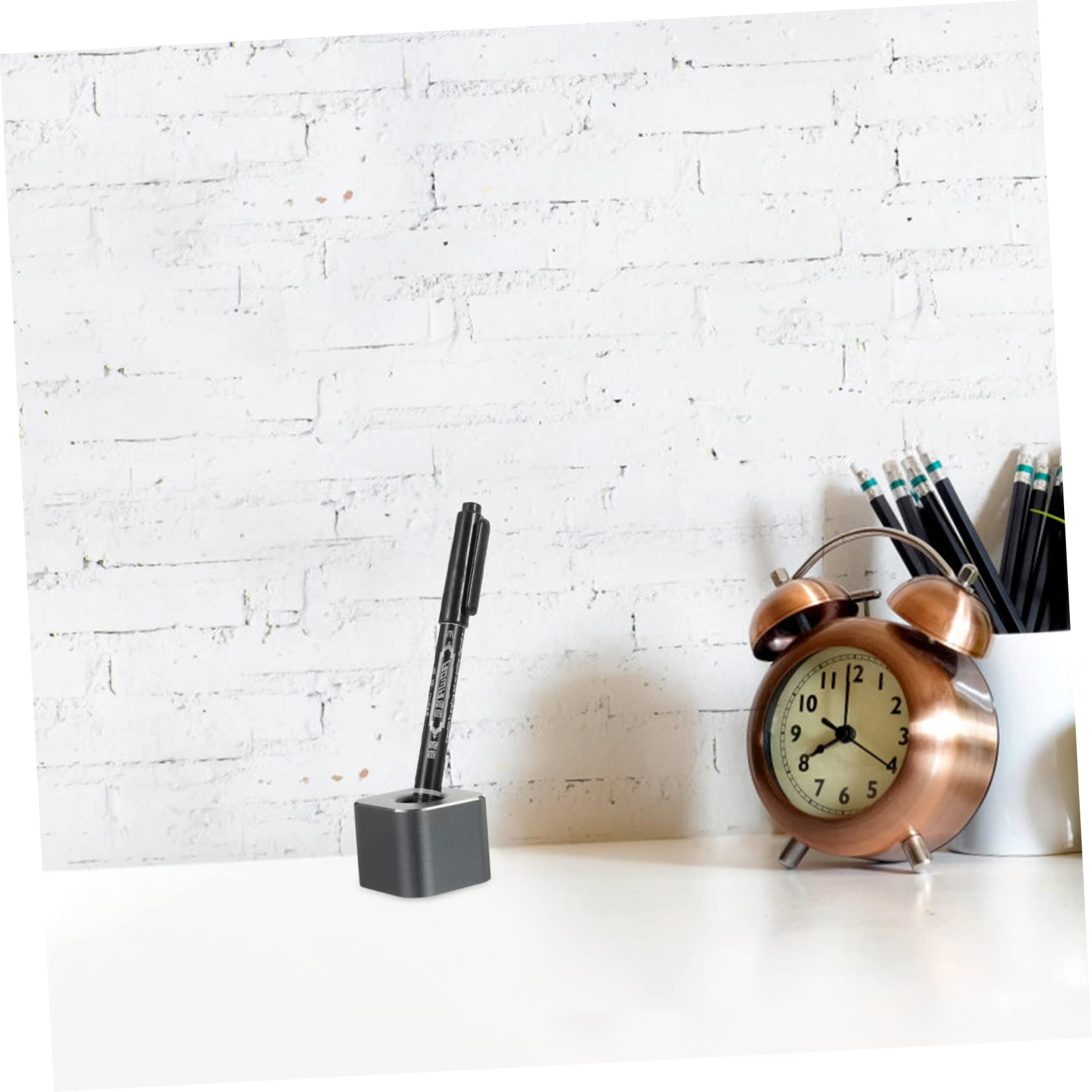 3pezzi Portapenne Con Singolo Organizer Per Scrivania Stile Moderno Adatto Per Ufficio Scuola e Casa Design Compatto e Stabile