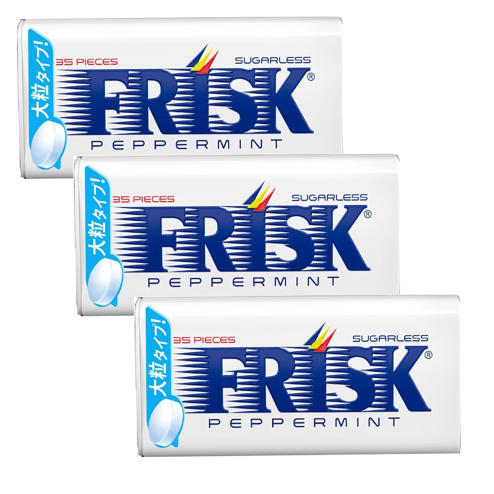 Frisk Peppermint 0.3oz 3pcs Japanese Mint Tablet Ninjapo